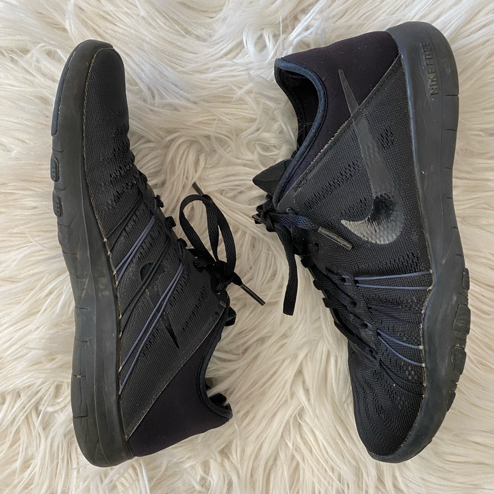 Ladies’ black Nike Free sneakers